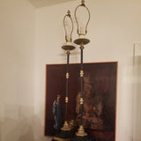 Pair of Mid Century Modern Hollywood Regency Lamps