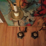 Pair of Mid Century Modern Hollywood Regency Lamps