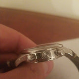 Rare Vintage Fossil Chronograph Millitary Watch