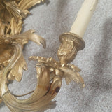 Pair of Massive Palace French Antique Sconces