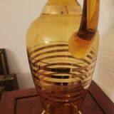 Mid Century Modern Art Glass Vintage Italian Ewer