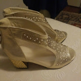 womens Huameixieye dress shoes size 7.5