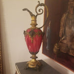 Antique Venetian Glass Figural Ewer