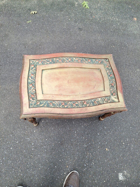 Antique Wooden Coffee Table 26 X 18 X 16