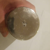 Antique Sterling Silver Large Cup Engraved Initials #91508