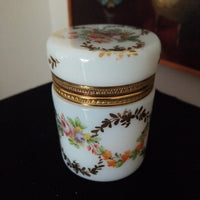 Antique Unsigned Baccarat Opaline Box