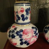 Pair of Limoges China Covered Jars