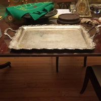 "Joanne" Webster Wilcox International Silver #7291 Serving Tray, 24" x 15"