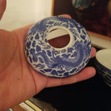 Antique Chinese Blue and White Porcelain Small Bowl