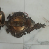 Pair of Antique Art Nouveau Gilt Bronze Sconces