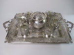 Antique Persepolis Takhte Jamshid Hakhamaneshian Silver 84 Tea Set