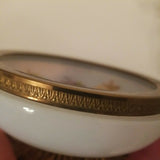 Vintage Baccarat Crystal Opaline Small Vessel