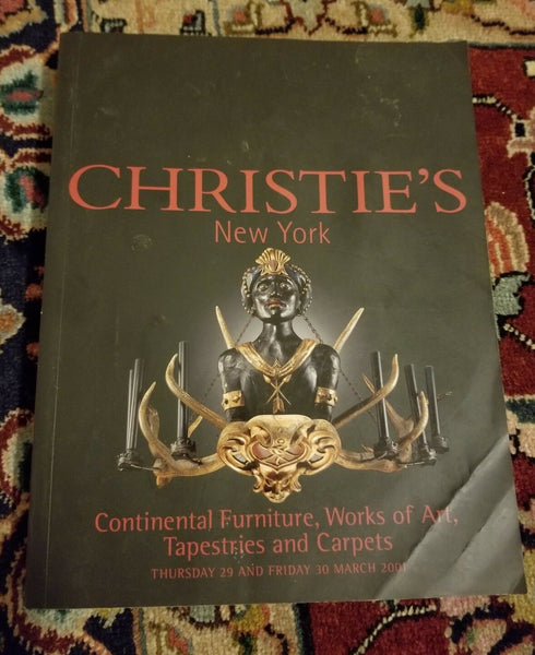 Christie's New York: Continental Furniture, Works of Art, Tapestries & Carpet
