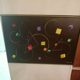 A Cubist Abstraction Painting '75