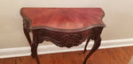 Wood Antique Console Table - Diamonds Sapphires Rubies Emeralds