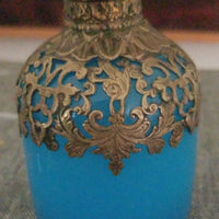 Antique 200 Years old Opaline Chinoiserie Perfume Bottle