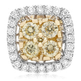 Lovely Yellow Diamond Earring - Diamonds Sapphires Rubies Emeralds