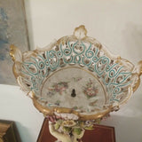 A Palace Antique European Porcelain Centerpiece over 100 years old