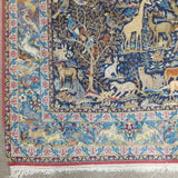 Silk Foundation With Cashmere Hand Knotted Very Fine  70 Raj