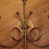 Pair Of Vintage Hollywood Regency Arrow Sconces