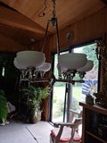 Mid Century Modern looking Chrome Chandelier #93258