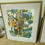 Signed Israeli Painting Famous Artist