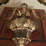 Antique E F Caldwell Silvered Bronze Sconce