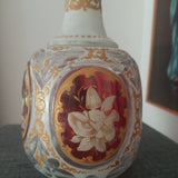 Antique Bohemian glass Moser Islamic Art Bottle  Vase