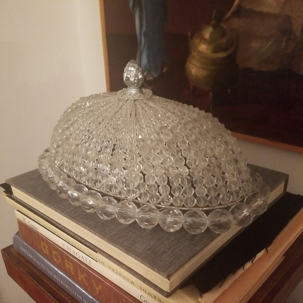 Vintage Venetian Petite Beaded Chandelier