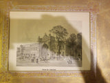Pair Of Framed PRINTS OF HISTORIC PARIS BUILDINGS