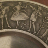 Antique Munchen Collectible Pewter Commemorative Plate