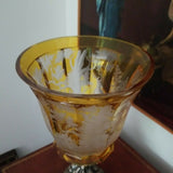 Museum quality 1850's Large Bohemian Glass Moser