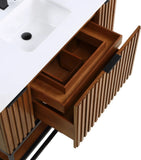 BemmaTerra Brown 48" Vanity With Top And Sink