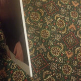 Large Photo on Board Of Menachem Schneerson, the Lubavitch Rebbe, 9.5" x 14.5"