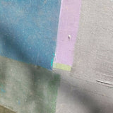 Mid Century Modern Massive Vintage Abstract Painting 84.5" x 83.5"