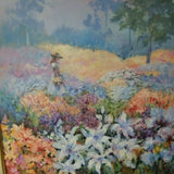 Framed Lorraine Christensen Painting