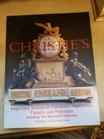 Christie's auction catalog  Important European furniture, tapestries, & carpets - Diamonds Sapphires Rubies Emeralds