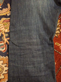 Levis 502 Jeans Blue 32 X 30 RIGHT BACK POCKET DAMAGED BY CELL PHONE!