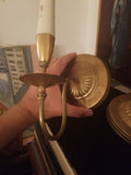 Pair Of Mid Century Modern Sconces style Similar to Parzinger