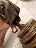 LaLouette Statue Possibly Bronze 12"x 4" Base 7 lbs 2 Ounces