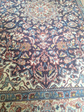 1970's All Wool Hand Knotted Oriental Rug 3' X 5' Very Fine Knots