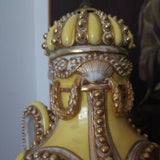 Antique Rare Yellow Sevres Urn