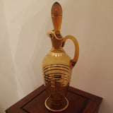 Mid Century Modern Art Glass Vintage Italian Ewer