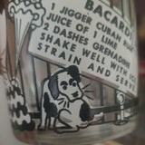 Mid century Modern Barware Cocktail Shaker with Glasses