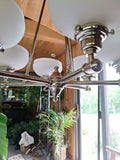Mid Century Modern looking Chrome Chandelier #93258