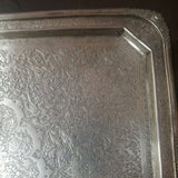 Antique Silver Tray