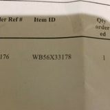 New Genuine GE Stainless Steel Outer Door Assembly WB56X33178