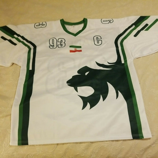 Mika Zibanejad Iran Hockey Jersey Size Large