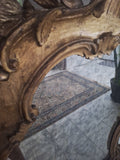 Large 18th Century Italian Mirror 56" X 42" #92008