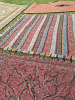 Antique Paisley Kashmiri Shawl Collection 200 Years Old (10 SHAWLS!!)